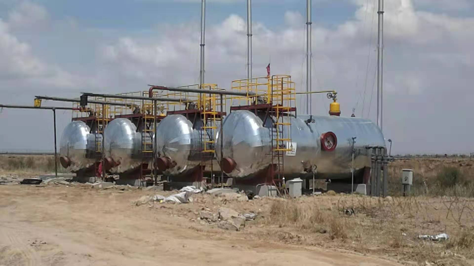 Vacuum phase-change heater installed and operating at a Chinese upstream facility
