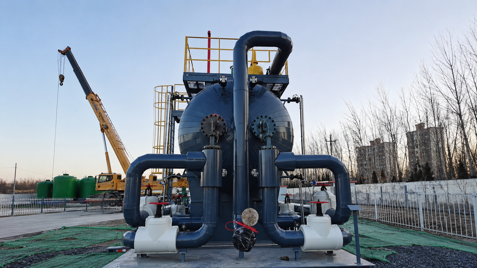 Vertical Separator Installation