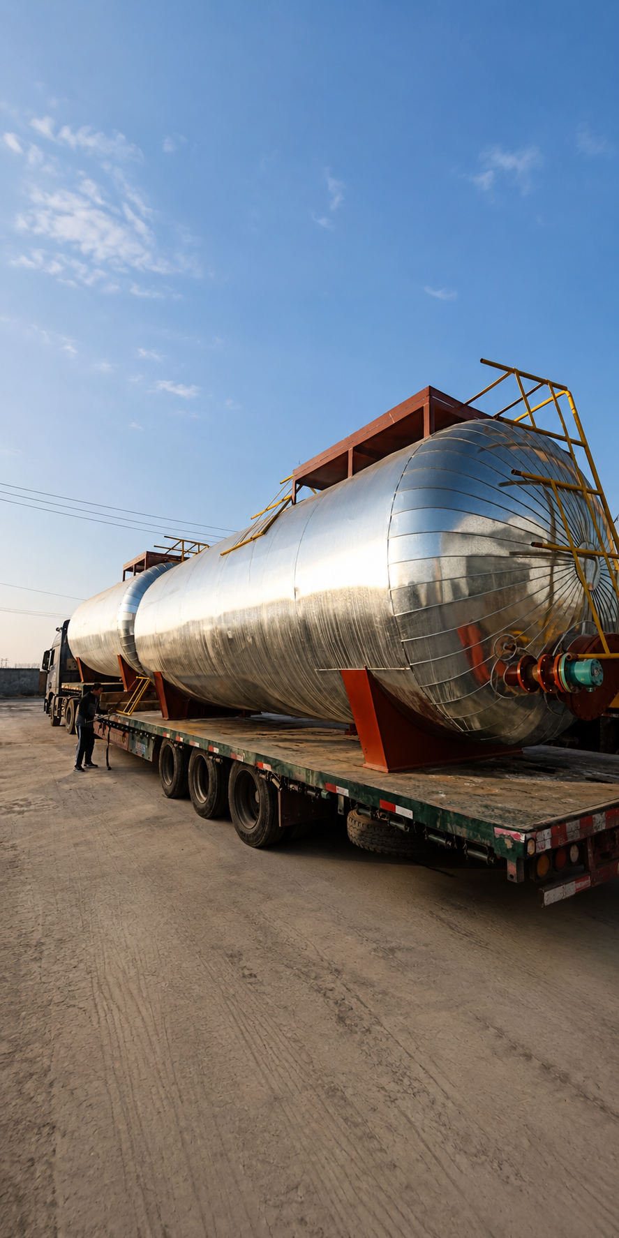 Electrostatic desalter vessel detail