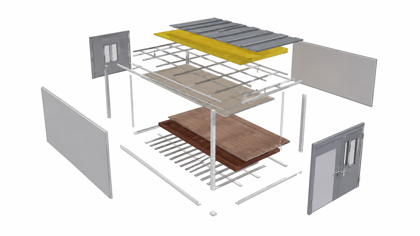 Modular building construction detail