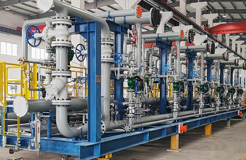 Offshore or FPSO heating system
