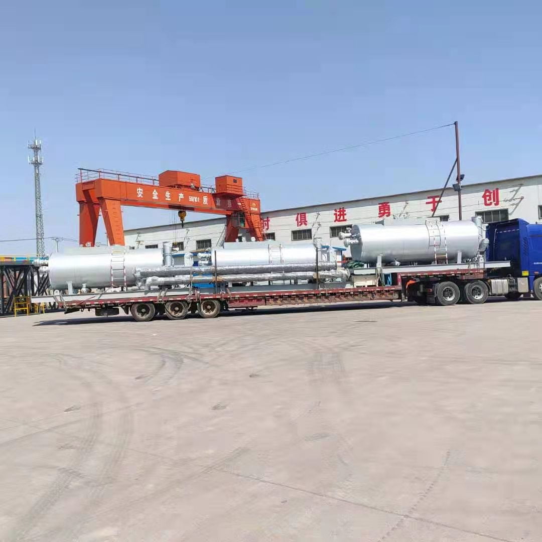 LINSON OIL fire tube heater fabrication